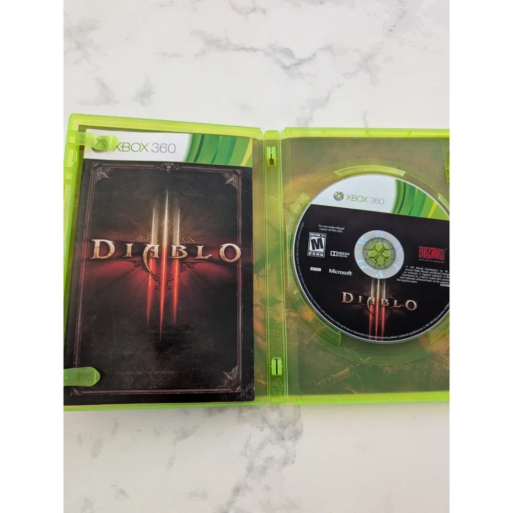 Diablo III 3 Microsoft Xbox 360 Complete In Box CIB